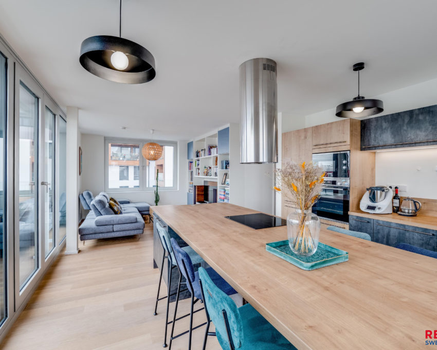 2 bedroom apartment with terrace and parking in Bonnevoie